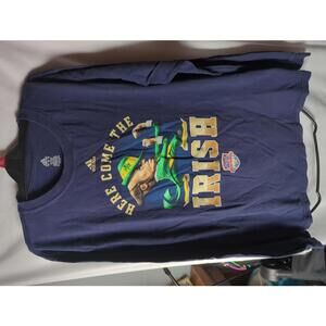 Adidas Notre Dame 2013 National Championship Long Sleeve Shirt Size L See Desc